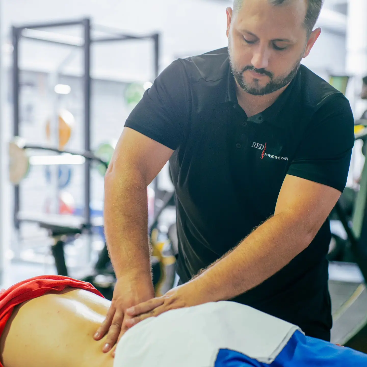 Physiotherapy treatment session